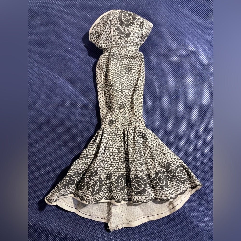 Barbie Fashion Doll Handmade Gown Dress 1960's